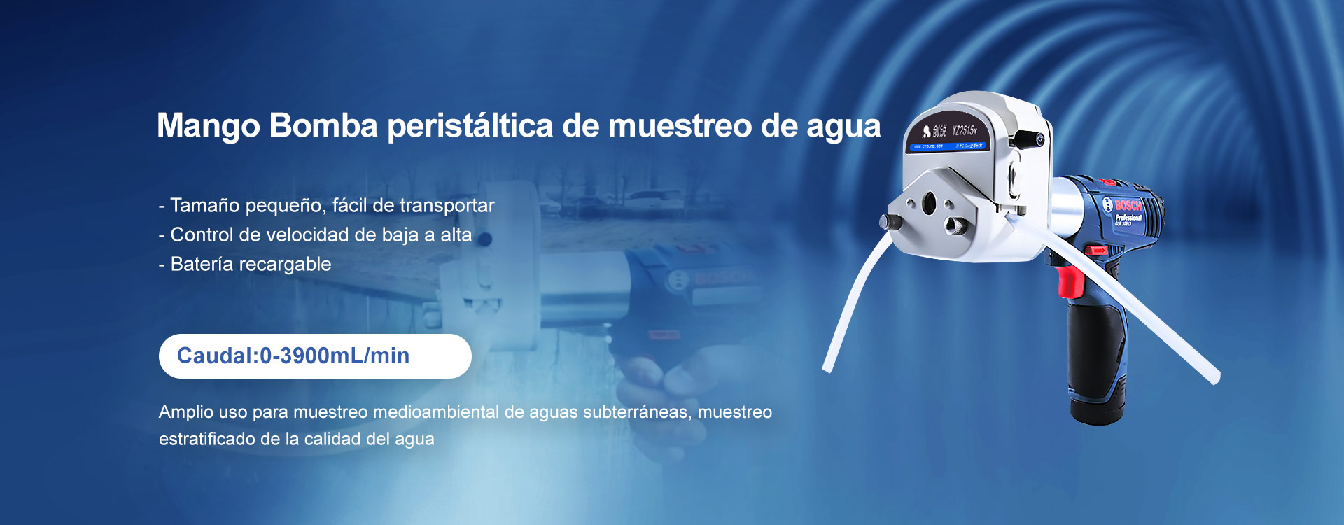 Bomba dosificadora peristáltica -Chonry