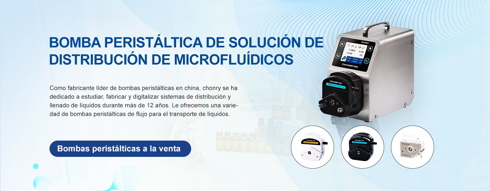 Proveedor de bomba peristáltica