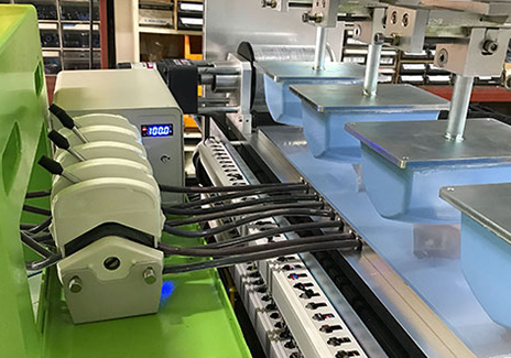 Aplicación de microbombas peristálticas en tinta